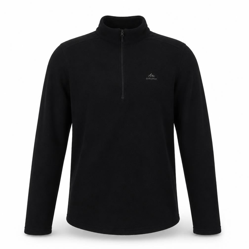 Front view of Decathlon Men's Black M Pullover Sweatshirt