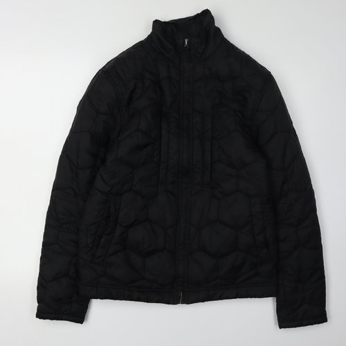 Timberland Women's Black Puffer Jacket S Casual
