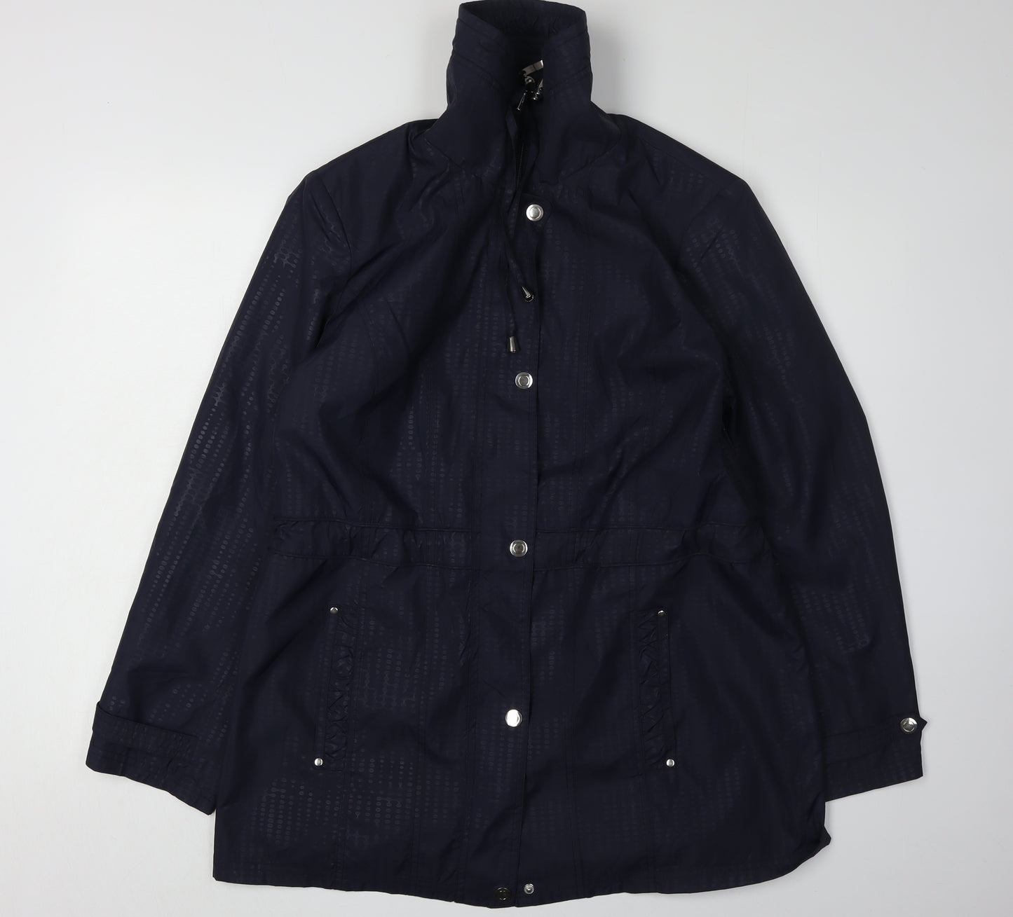 ISLE Women's Blue Long Jacket, Size 14, Casual
