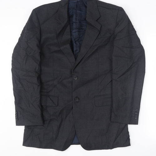 Roderick Charles Men's Black Blazer Jacket 38R