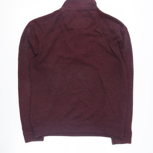 Hudson River Men's Red Pullover Jumper, Size S