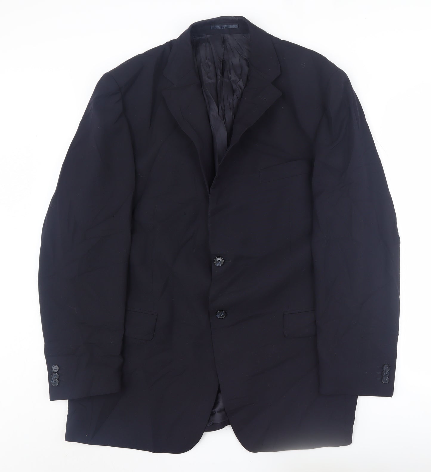 Aherne's Mens Blue Blazer Size 54 Wool