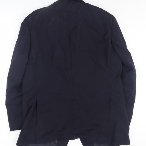 Aherne's Mens Blue Blazer Size 54 Wool