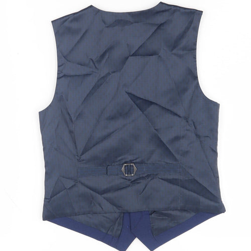 Marks and Spencer Boys Blue Waistcoat 9-10 Years - Formal Wear