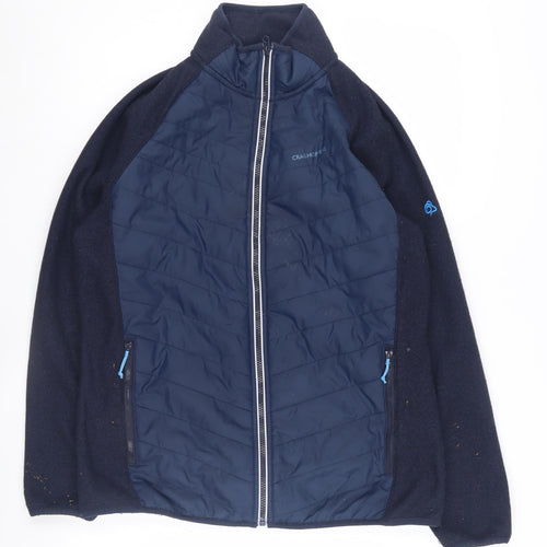 Craghoppers Women's Blue Zip Jacket UK 14