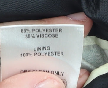 Burton Men's Black Tailored Tuxedo Blazer 36R Jacket