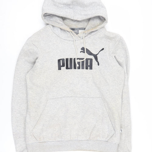 Puma Women's Grey Pullover Hoodie Size 12