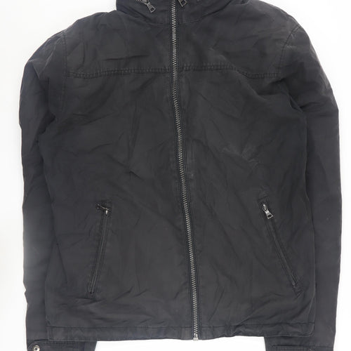 Marks and Spencer Men's Black M Jacket with Zipped Pockets