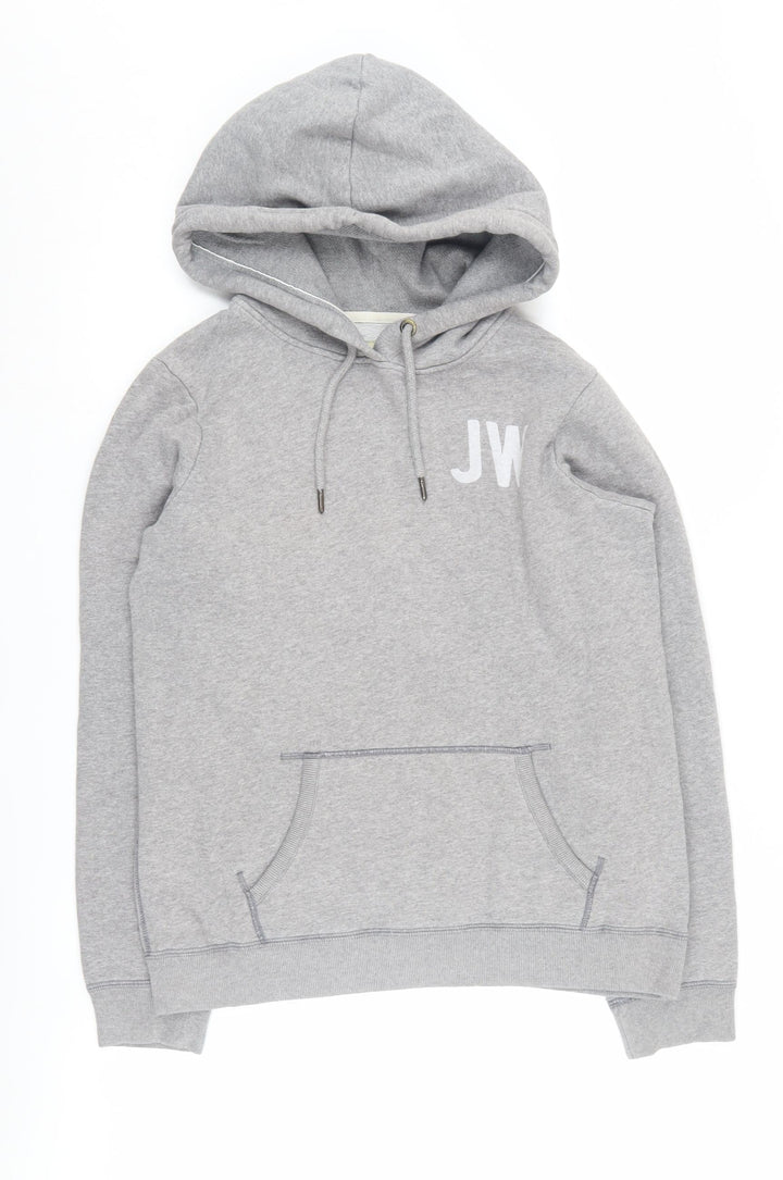 Jack Wills Women's Grey Pullover Hoodie, Size 12