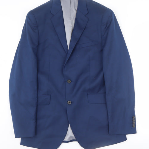 Ben Green Men's Blue Blazer, Size 40L, Formal Jacket