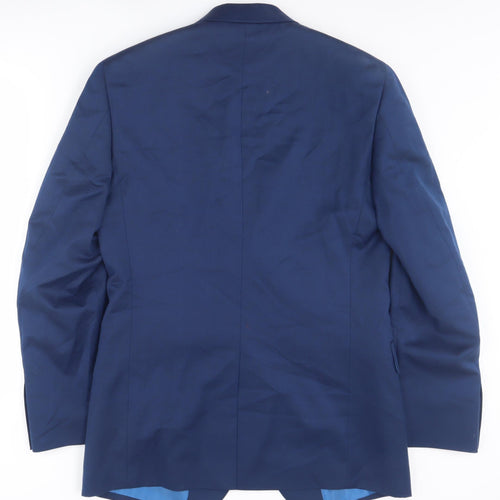 Ben Green Men's Blue Blazer, Size 40L, Formal Jacket