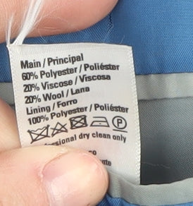 Ben Green Men's Blue Blazer, Size 40L, Formal Jacket