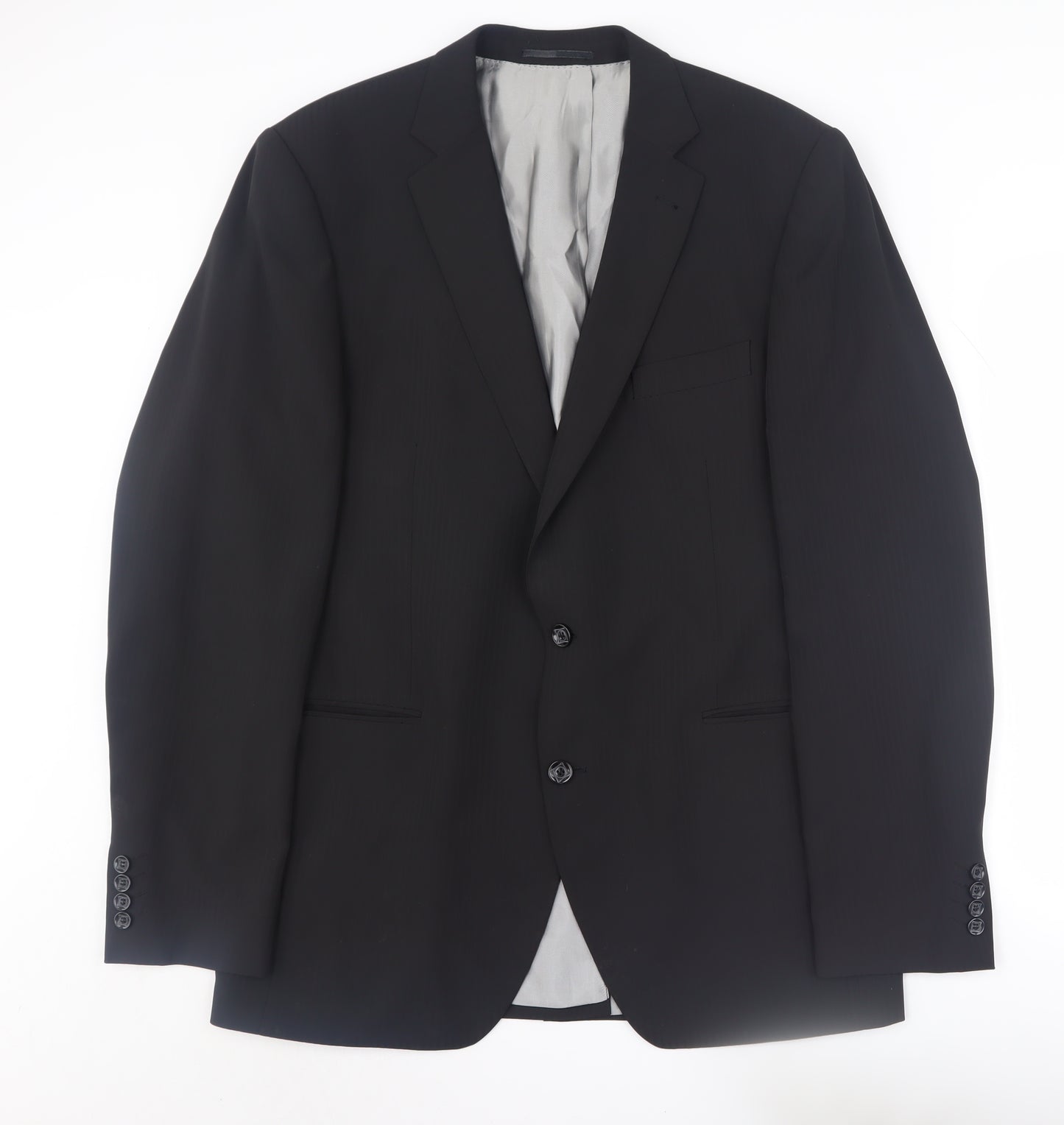 Montego Men's Black Regular Fit Blazer Jacket 42