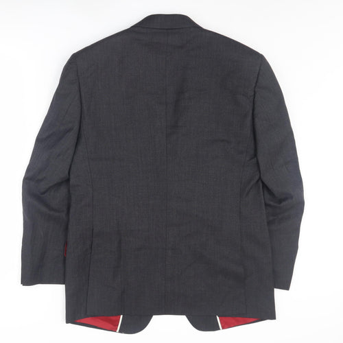 Marks and Spencer Men's Black Wool Blazer 38S