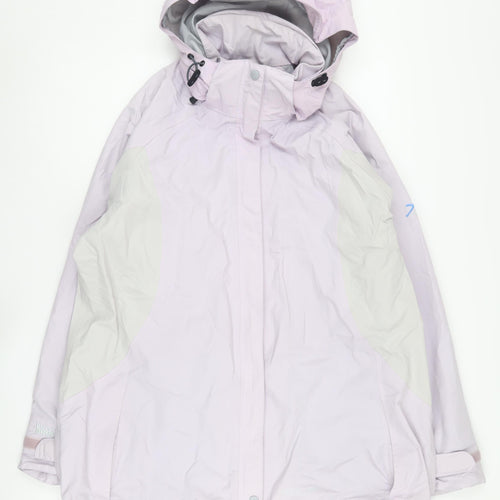 Women's Purple Jacket, Size 20, Hooded, X-ERT Performance