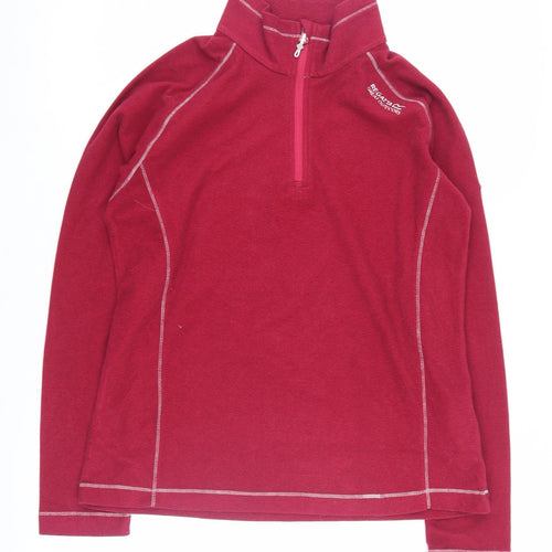 Regatta Women's Red Pullover Sweatshirt, Size 12