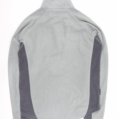 Trespass Men's Grey Fleece 1/2 Zip Sweatshirt, Size S
