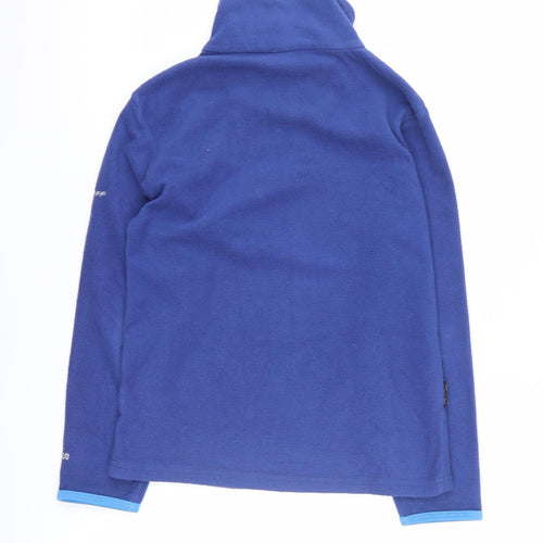 Trespass Boys Blue Fleece 1/4 Zip Sweatshirt, 9-10 Years