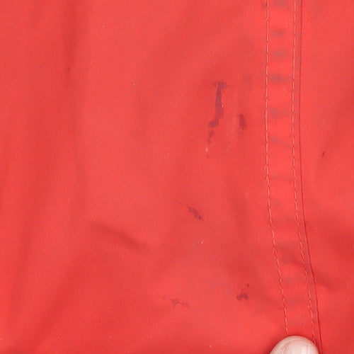 Scanda Red Women's Ski Jacket Size 14 - Hooded, Insulated