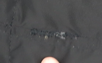 Zara Women's Black Puffer Jacket L Hooded Winter