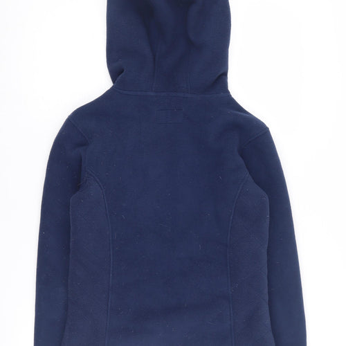 Peter Storm Women's Blue Full Zip Hoodie Size 8