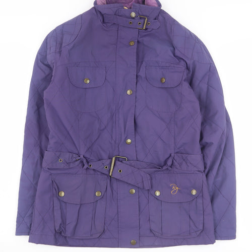 Rydale Women's Purple Quilted Biker Jacket S