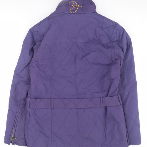Rydale Women's Purple Quilted Biker Jacket S
