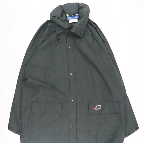 Flexothane Men's Green Rain Coat Jacket L