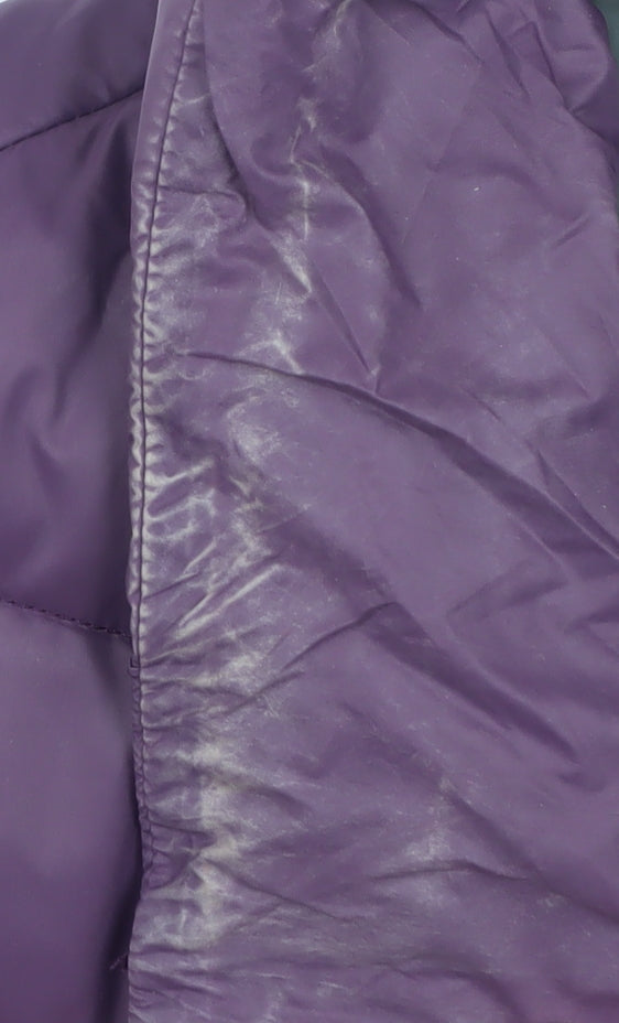 Tog Twenty Four Womens Purple Puffer Jacket Size 14