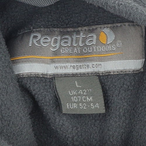 Regatta Men's Grey Pullover Sweatshirt L, Fleece