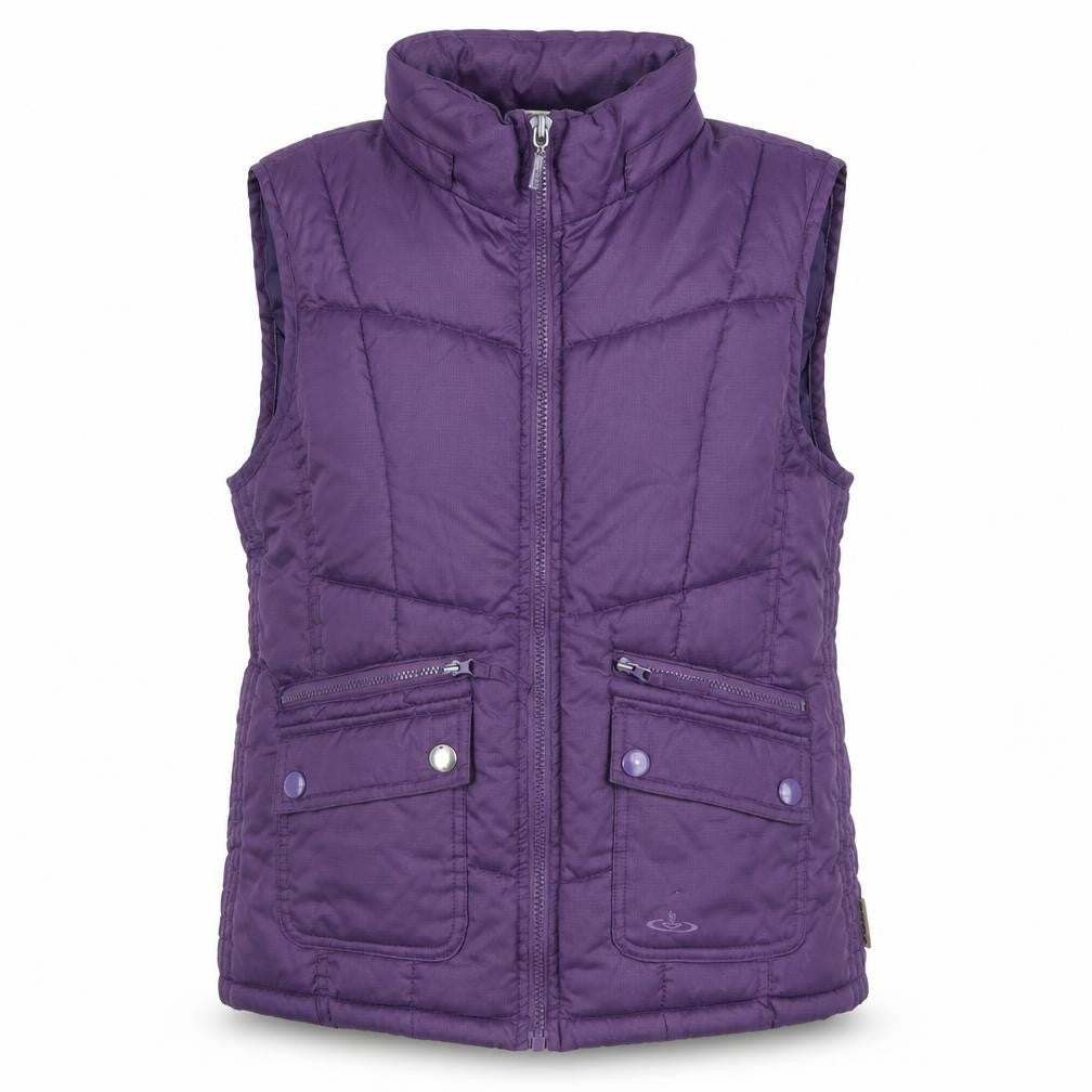 Olympus Women's Purple Waistcoat Size 10 Casual