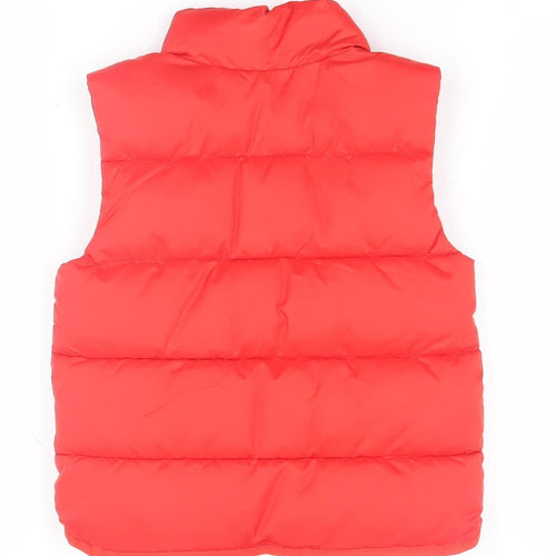 H&M Boys Red Puffer Jacket, Size 3-4 Years, Autumn/Winter