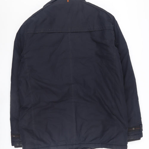 RND Men's Black Jacket 52 with Zipped Pockets