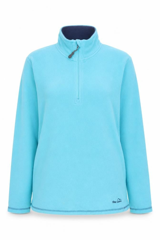Front view of Peter Storm Women's Blue Pullover Sweatshirt, size 14