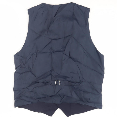 Marks and Spencer Men's Blue 41-43 Waistcoat, Elegant