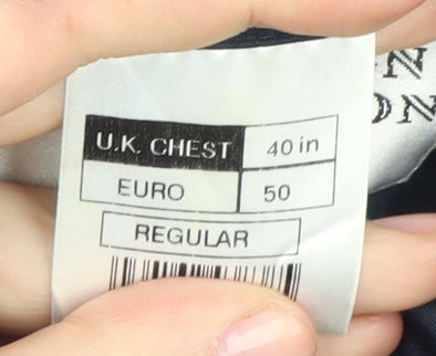 Debenhams Men's Blue Blazer, 40R, Classic Style