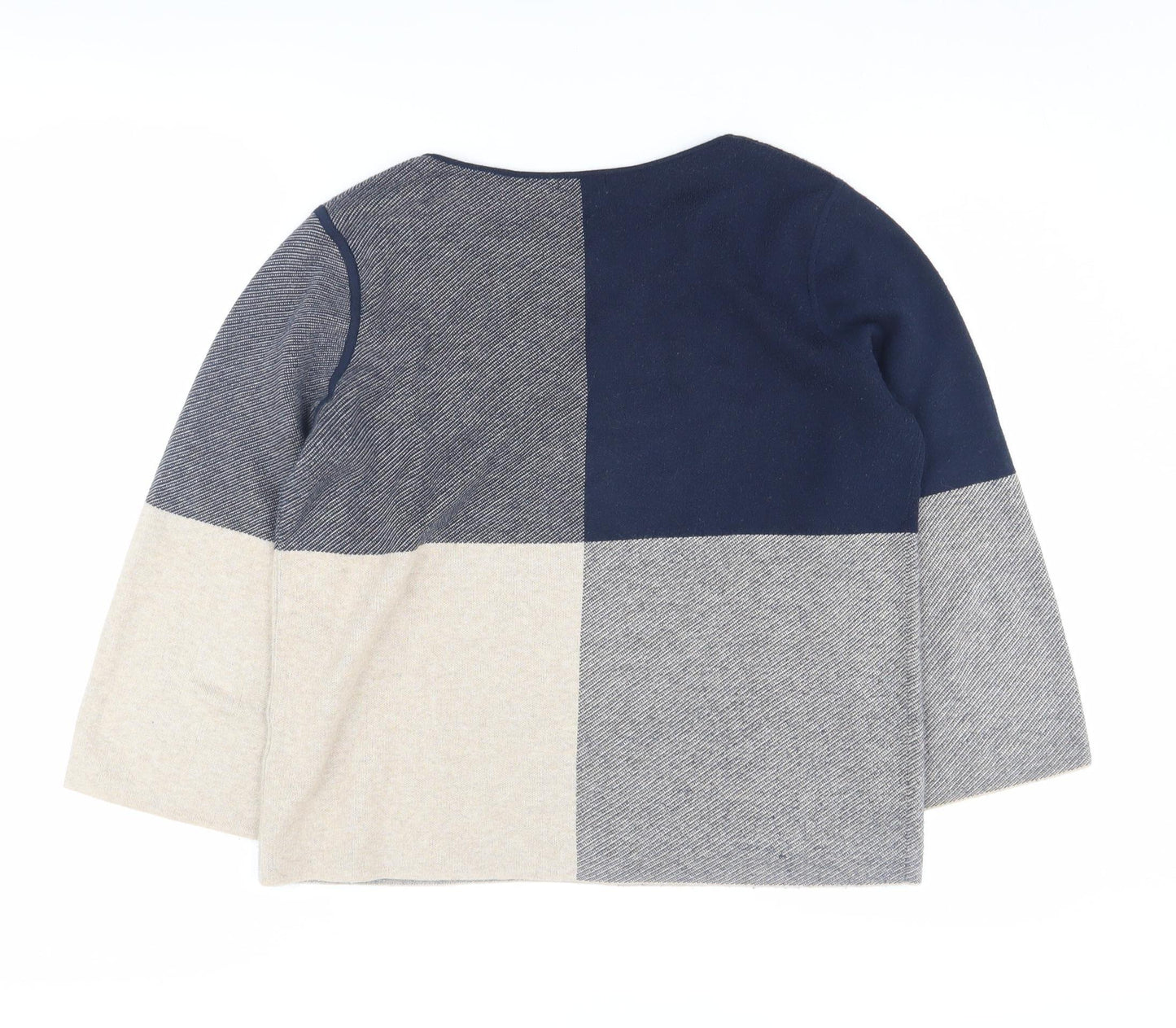 Jigsaw Women's Multicoloured Boat Neck Jumper - Size S