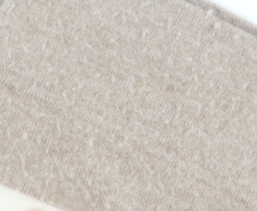 Magee Women's Beige Cashmere Pullover Jumper M