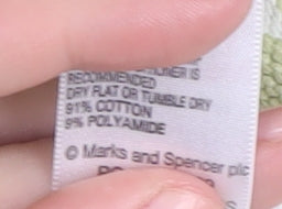 Marks & Spencer Women's Green Striped Pullover, Size 14