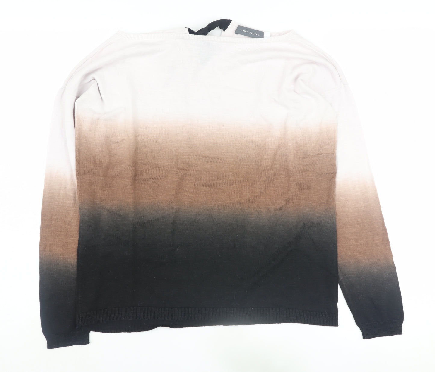 Mint Velvet Women's Brown Pullover Jumper Size 14