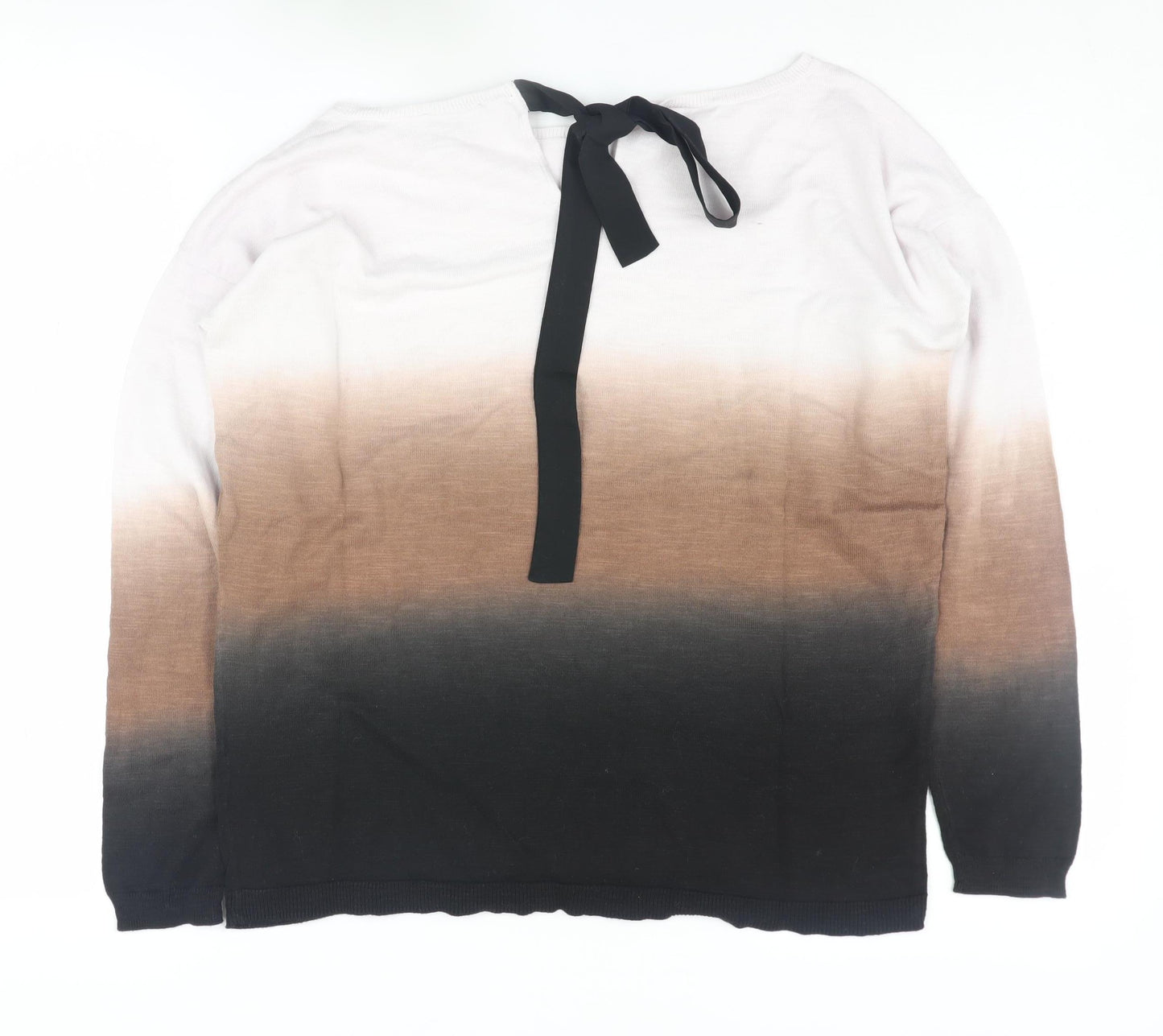 Mint Velvet Women's Brown Pullover Jumper Size 14