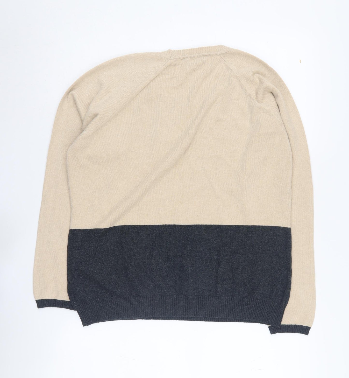 Eugen Klein Women's Beige Pullover Jumper Size 18