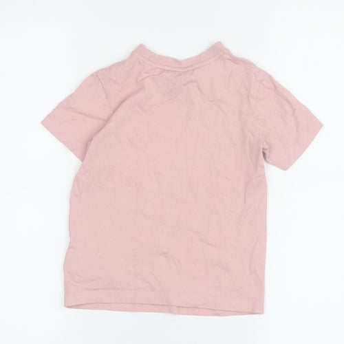 Adidas Girls Pink T-Shirt, 2-3 Years, Casual and Comfy