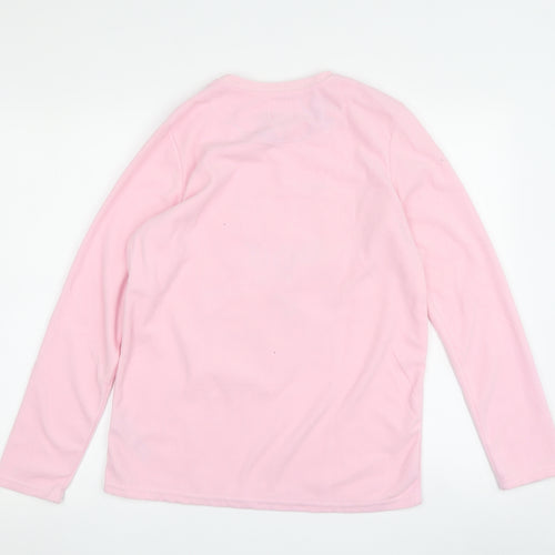 Disney Girls Pink Angel Pyjama Top 12-13 Years Long Sleeve