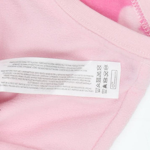 Disney Girls Pink Angel Pyjama Top 12-13 Years Long Sleeve