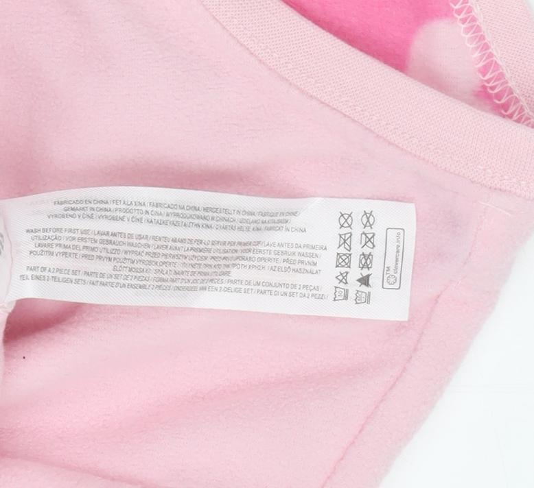 Disney Girls Pink Angel Pyjama Top 12-13 Years Long Sleeve