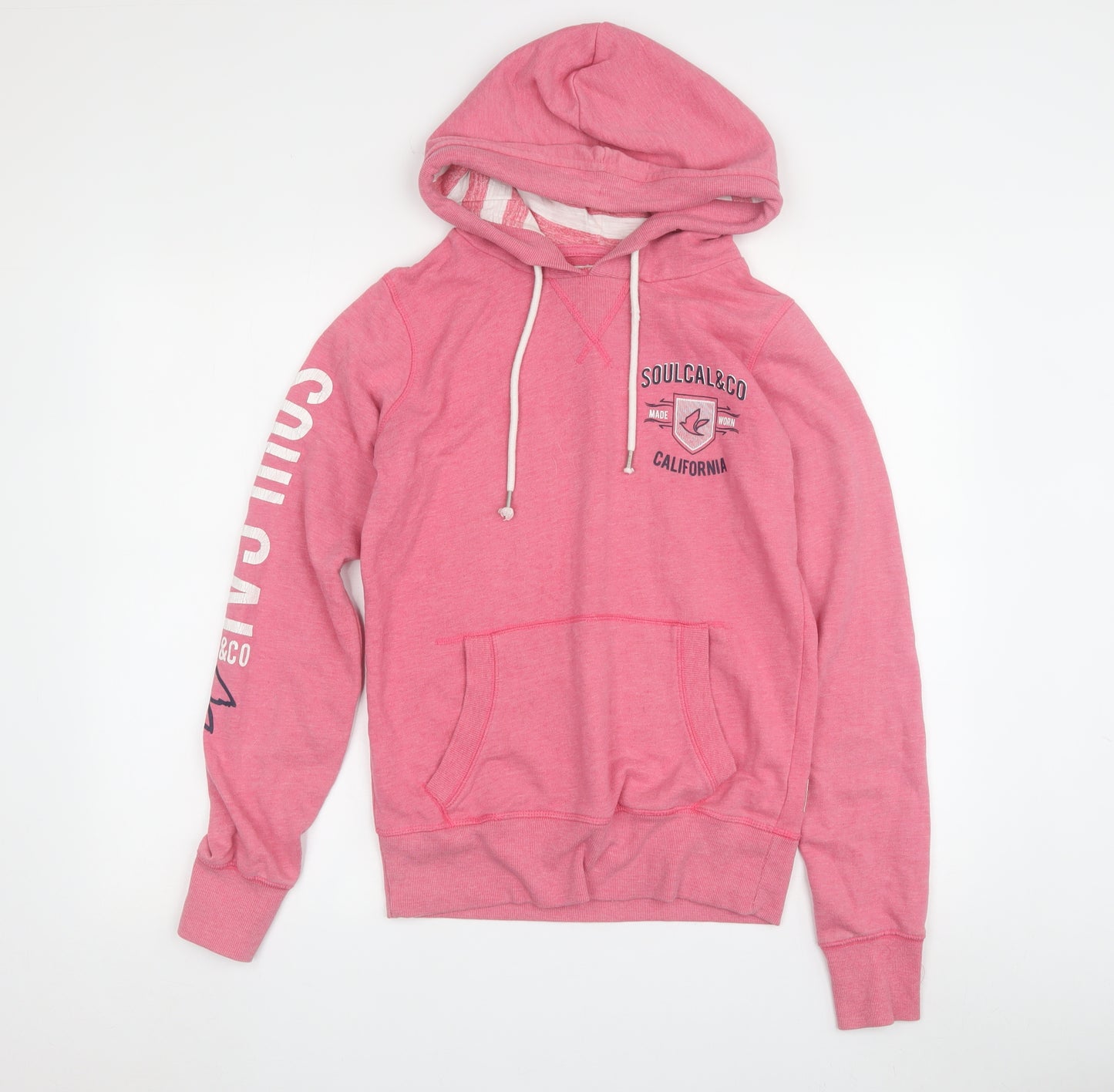 SoulCal & Co Women's Pink Pullover Hoodie Size 10