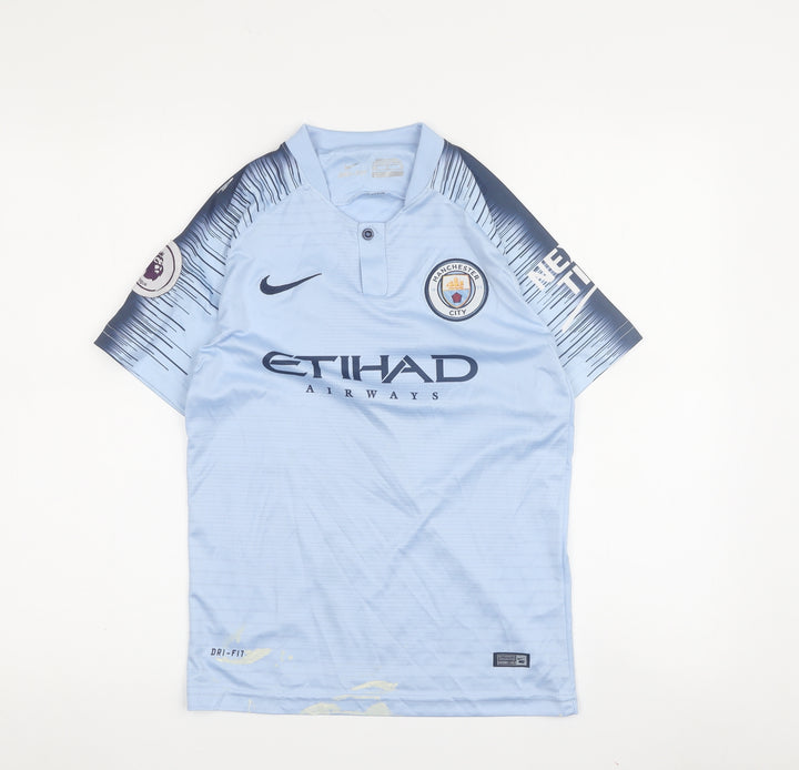 Nike Boys Blue Football Jersey 14 Years
