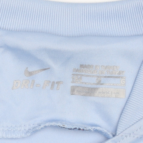 Nike Boys Blue Football Jersey 14 Years