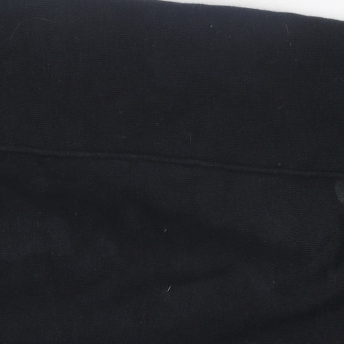 Nike Girls Black Jogger Trousers S Elastic Waist